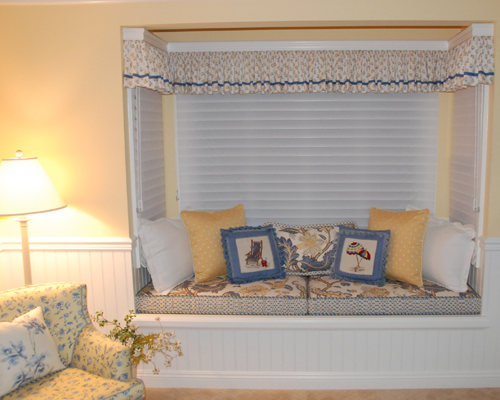 Custom Upholstered Windowseats